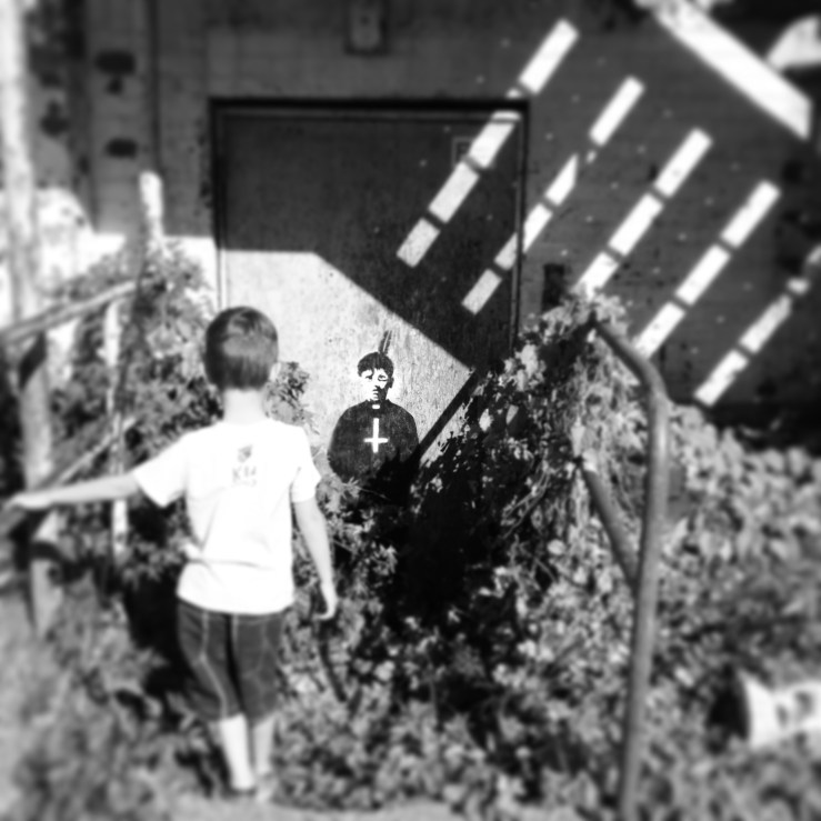 My son, "Mom that boy is sad."