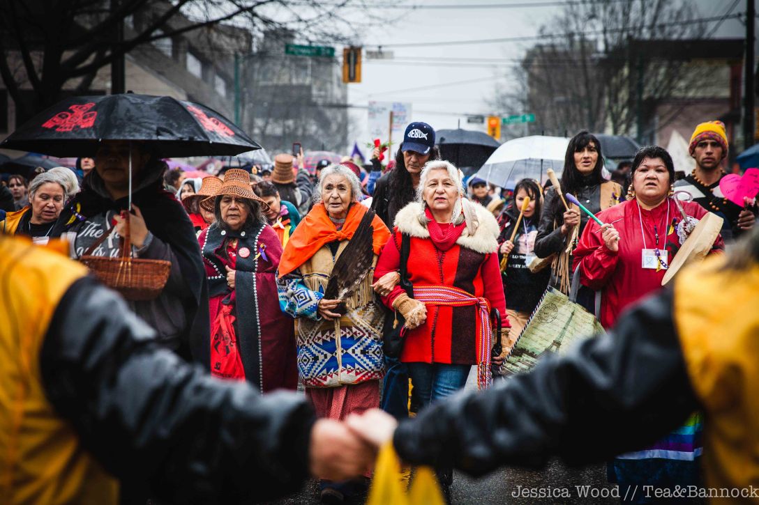DTES Women's Memorial March led by Elders