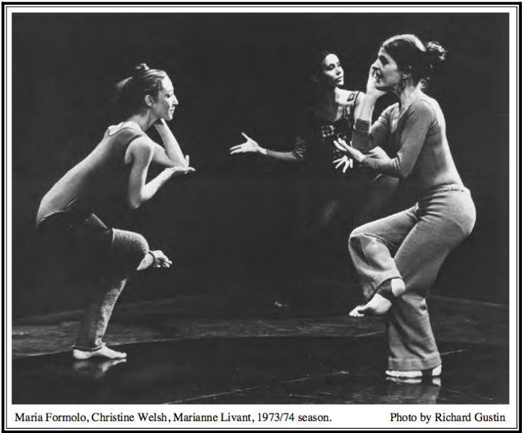Marianne Livant's Dance Troupe 1973/74