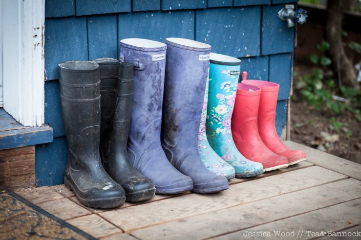 Jessica Wood Gumboots