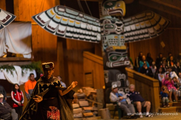 Laura sharing a traditional ladies dance.